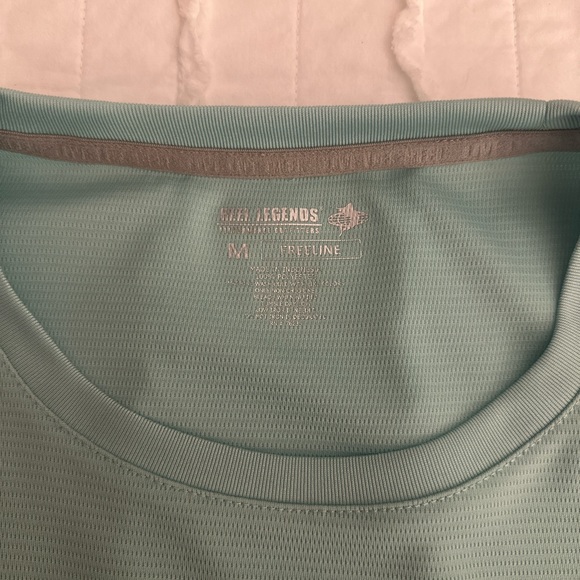 Men’s Fishing Long Sleeve Shirt- Light Blue - Picture 2 of 3